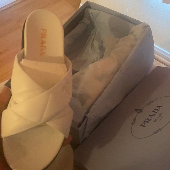 Prada Sandals Never Worn - Picture 1 of 2